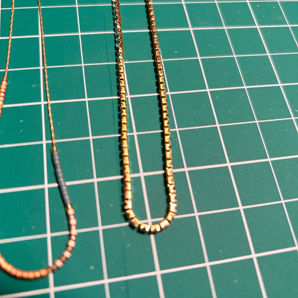 Two Gold Necklace